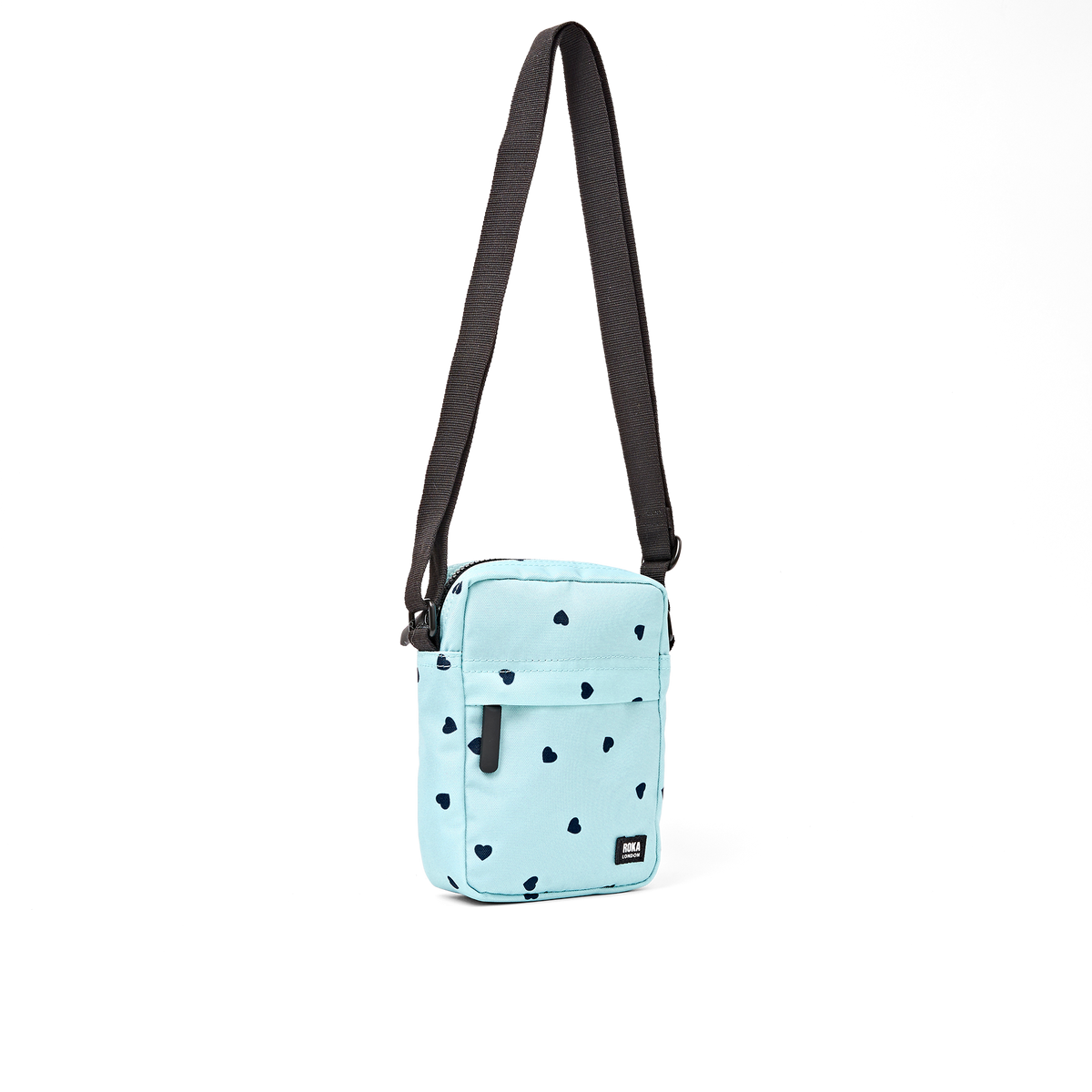 Bond Pocket Crossbody Bag in Heart Print