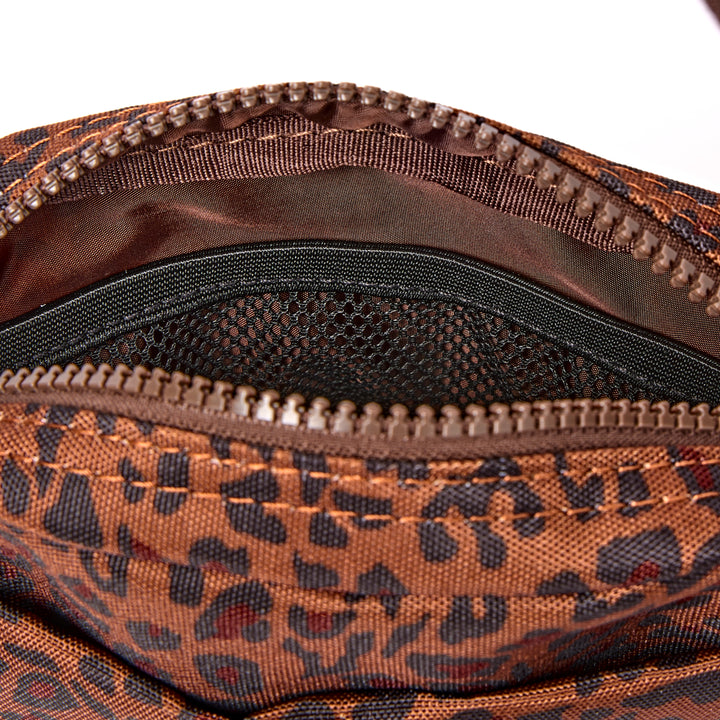 Bond Pocket Crossbody Bag in Mini Leopard