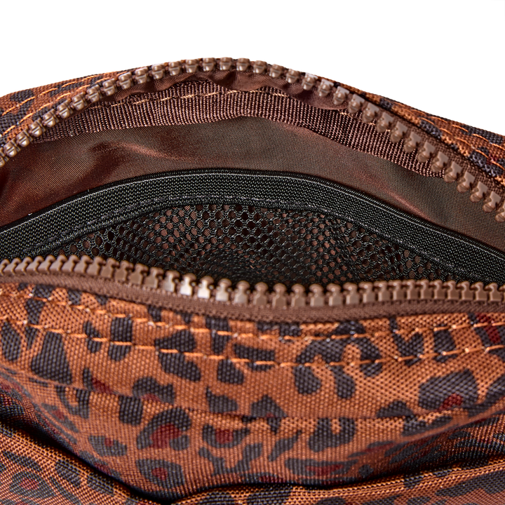 Bond Pocket Crossbody Bag in Mini Leopard