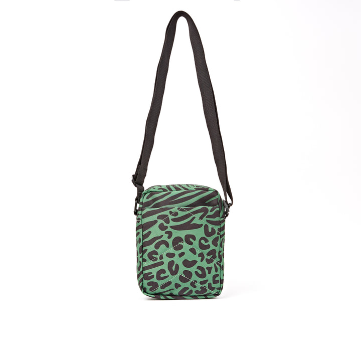 Bond Pocket Crossbody Bag in Mixed Animal Artichoke