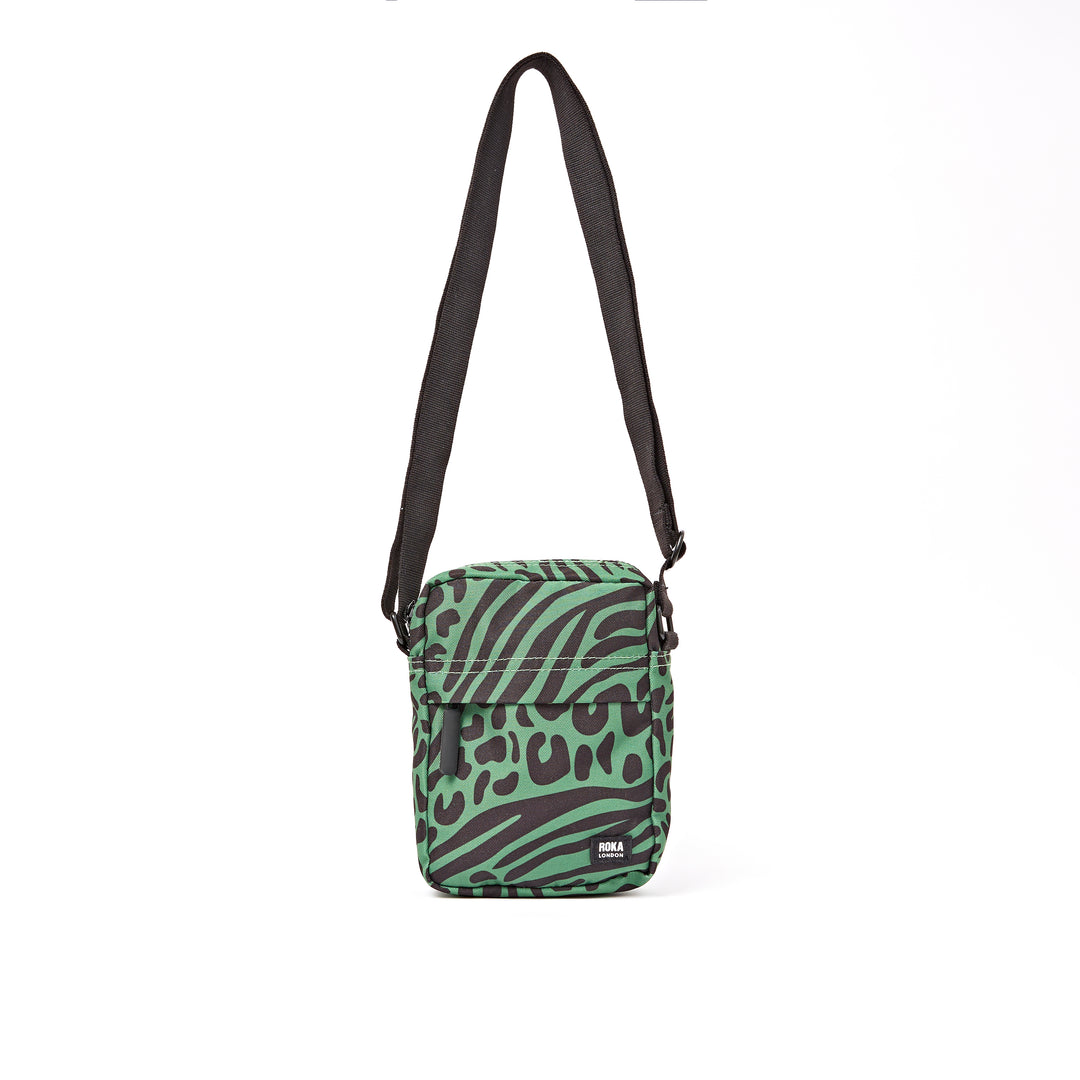 Bond Pocket Crossbody Bag in Mixed Animal Artichoke