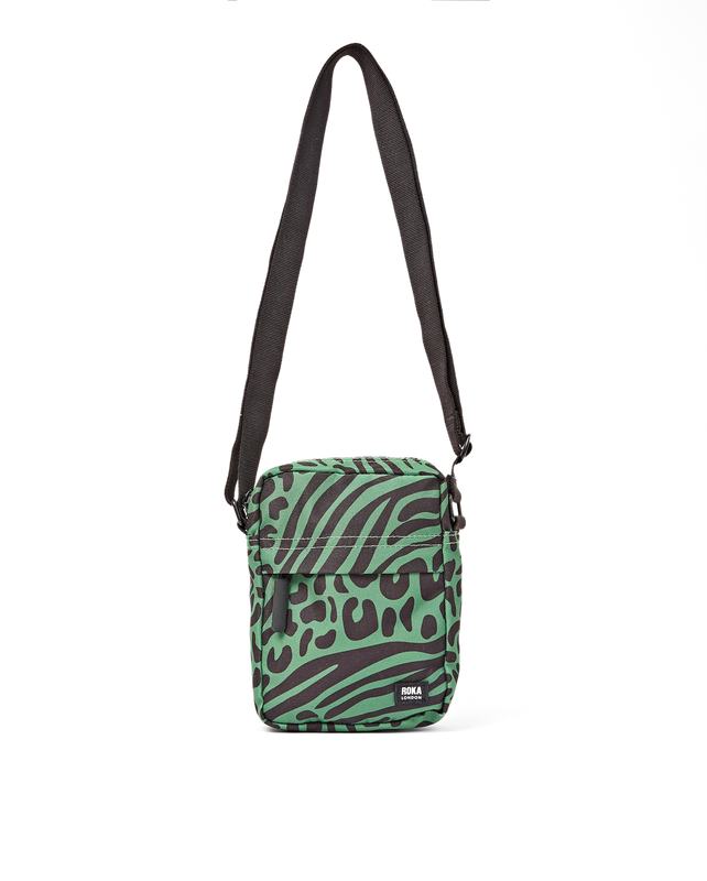 Bond Pocket Crossbody Bag in Mixed Animal Artichoke