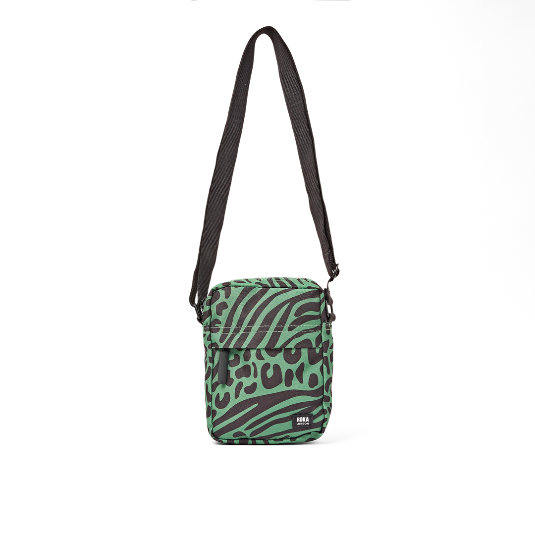 Bond Pocket Crossbody Bag in Mixed Animal Artichoke