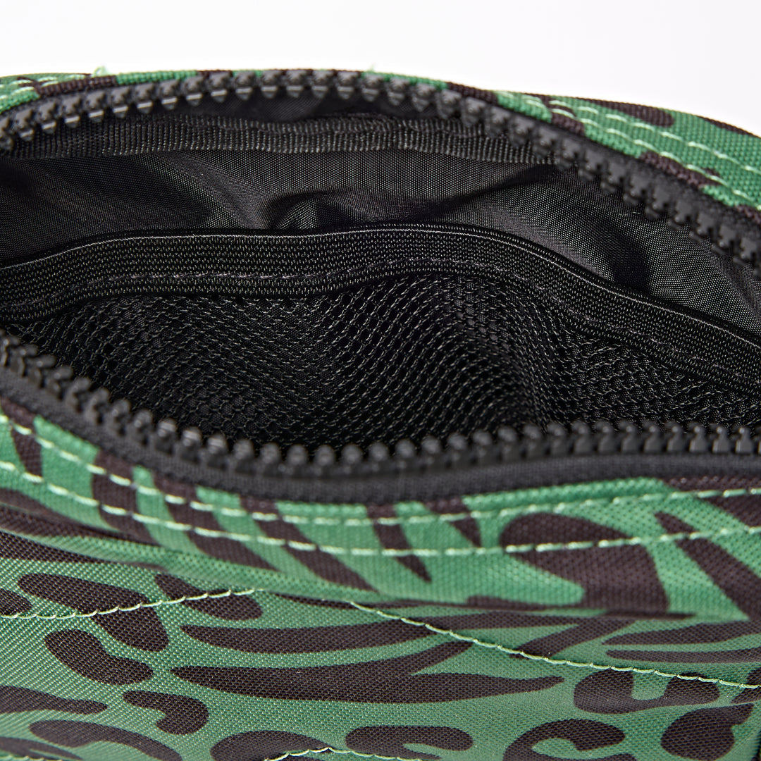 Bond Pocket Crossbody Bag in Mixed Animal Artichoke