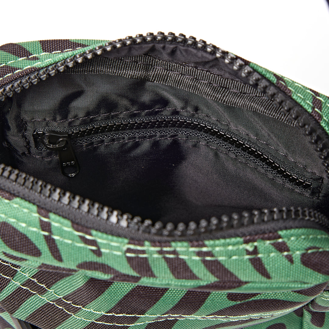 Bond Pocket Crossbody Bag in Mixed Animal Artichoke
