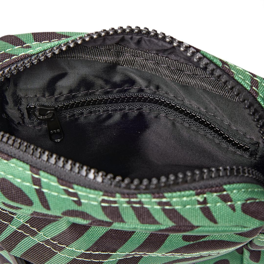 Bond Pocket Crossbody Bag in Mixed Animal Artichoke
