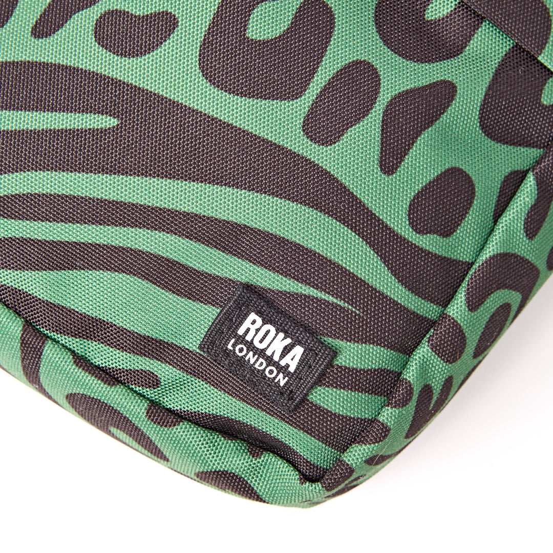 Bond Pocket Crossbody Bag in Mixed Animal Artichoke