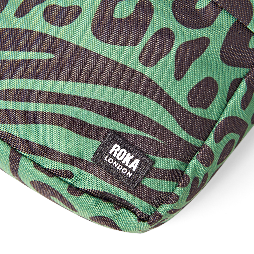 Bond Pocket Crossbody Bag in Mixed Animal Artichoke
