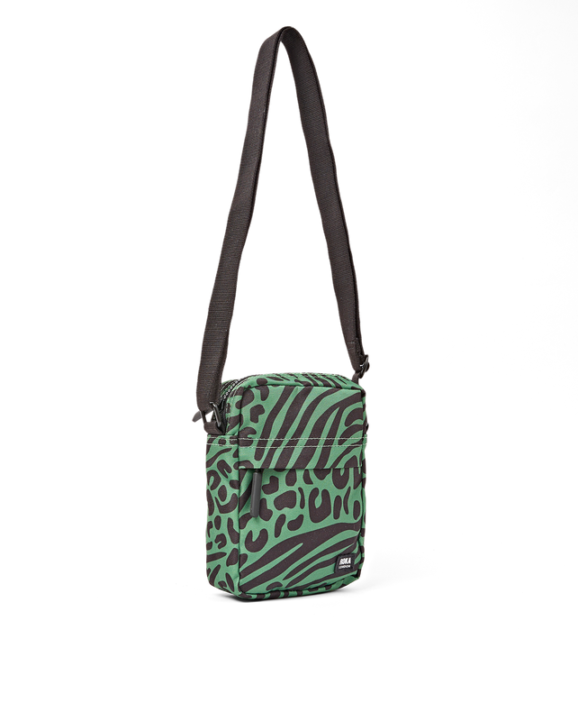 Bond Pocket Crossbody Bag in Mixed Animal Artichoke
