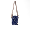 Bond Pocket Crossbody Bag in Navy Polka Dot