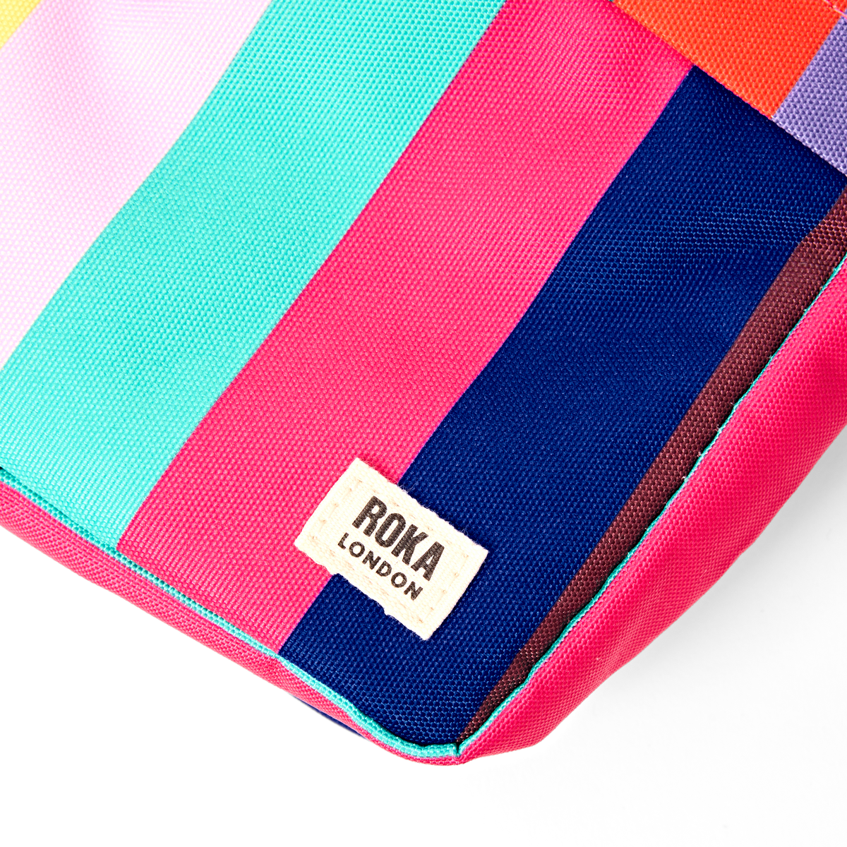 Bond Pocket Crossbody Bag in Wide Multi Stripe