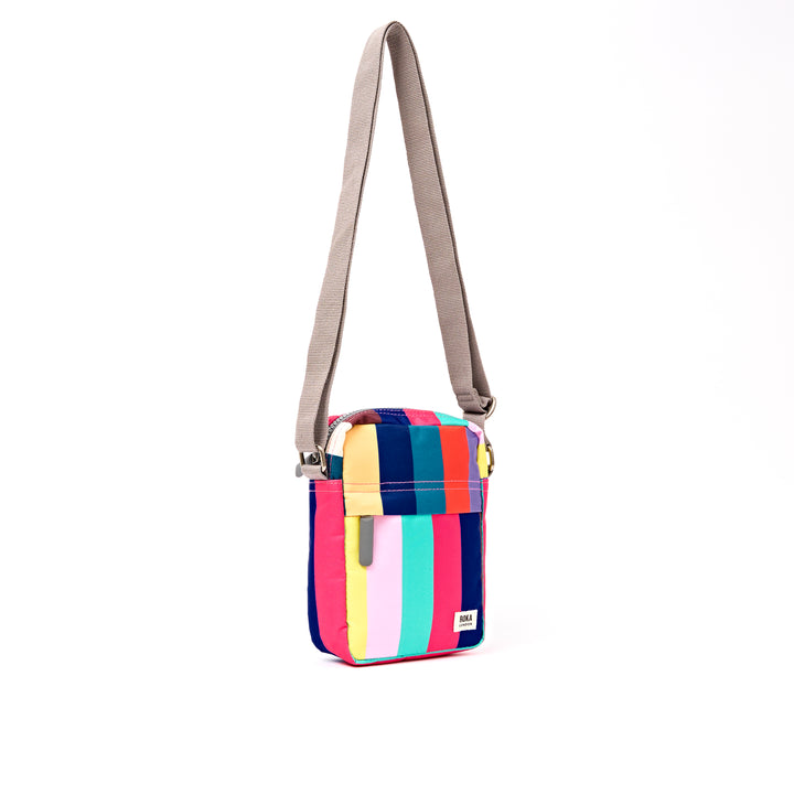 Bond Pocket Crossbody Bag in Wide Multi Stripe