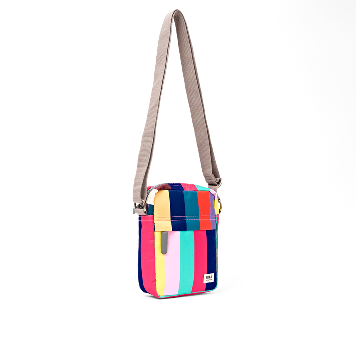 Bond Pocket Crossbody Bag in Wide Multi Stripe