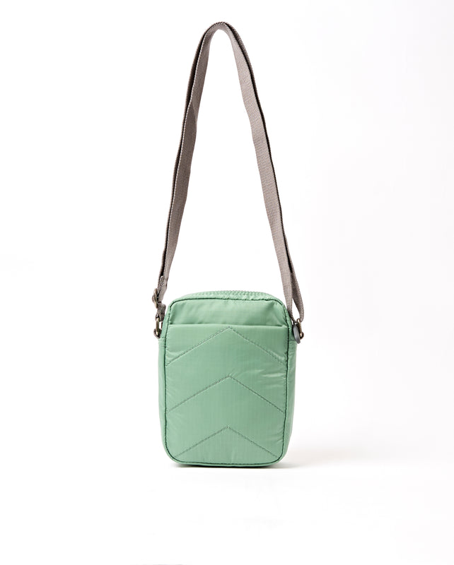 Bond Pocket Crossbody Bag in Frost Recycled Nylon Ripstop