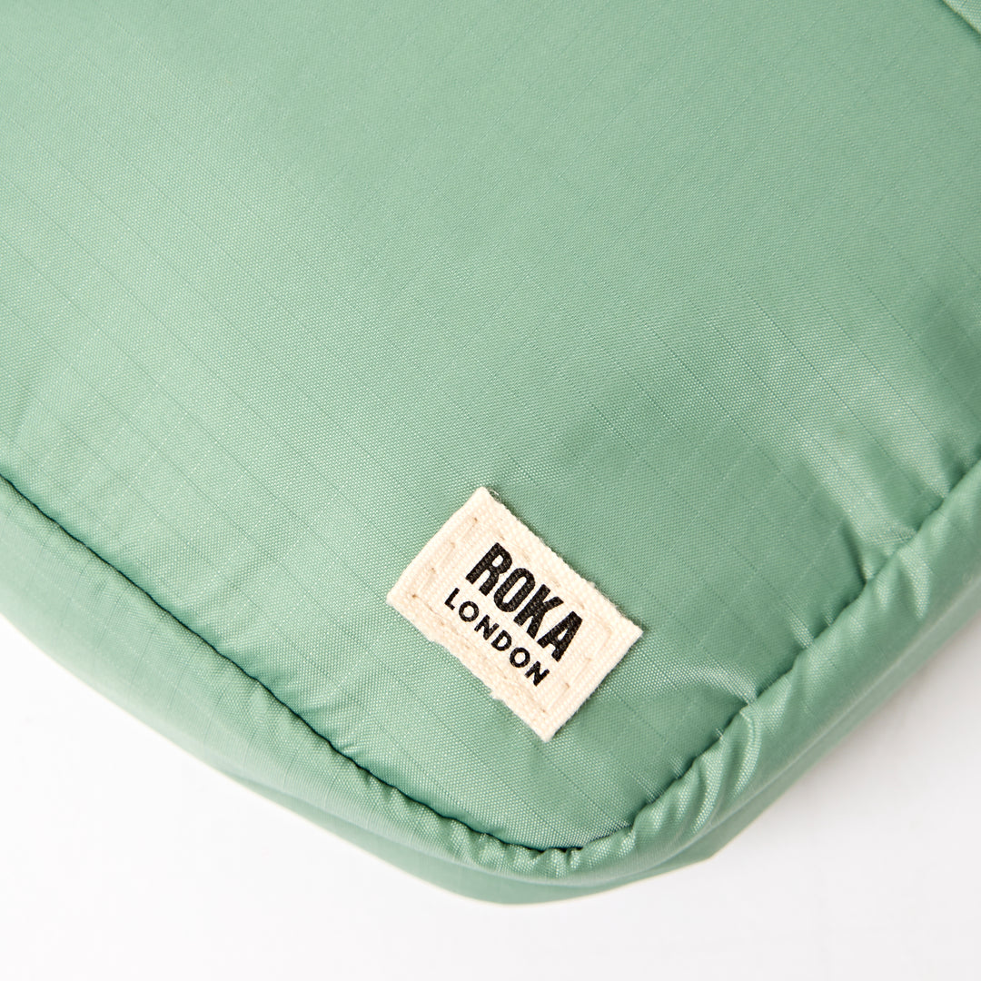 Bond Pocket Crossbody Bag in Frost Recycled Nylon Ripstop