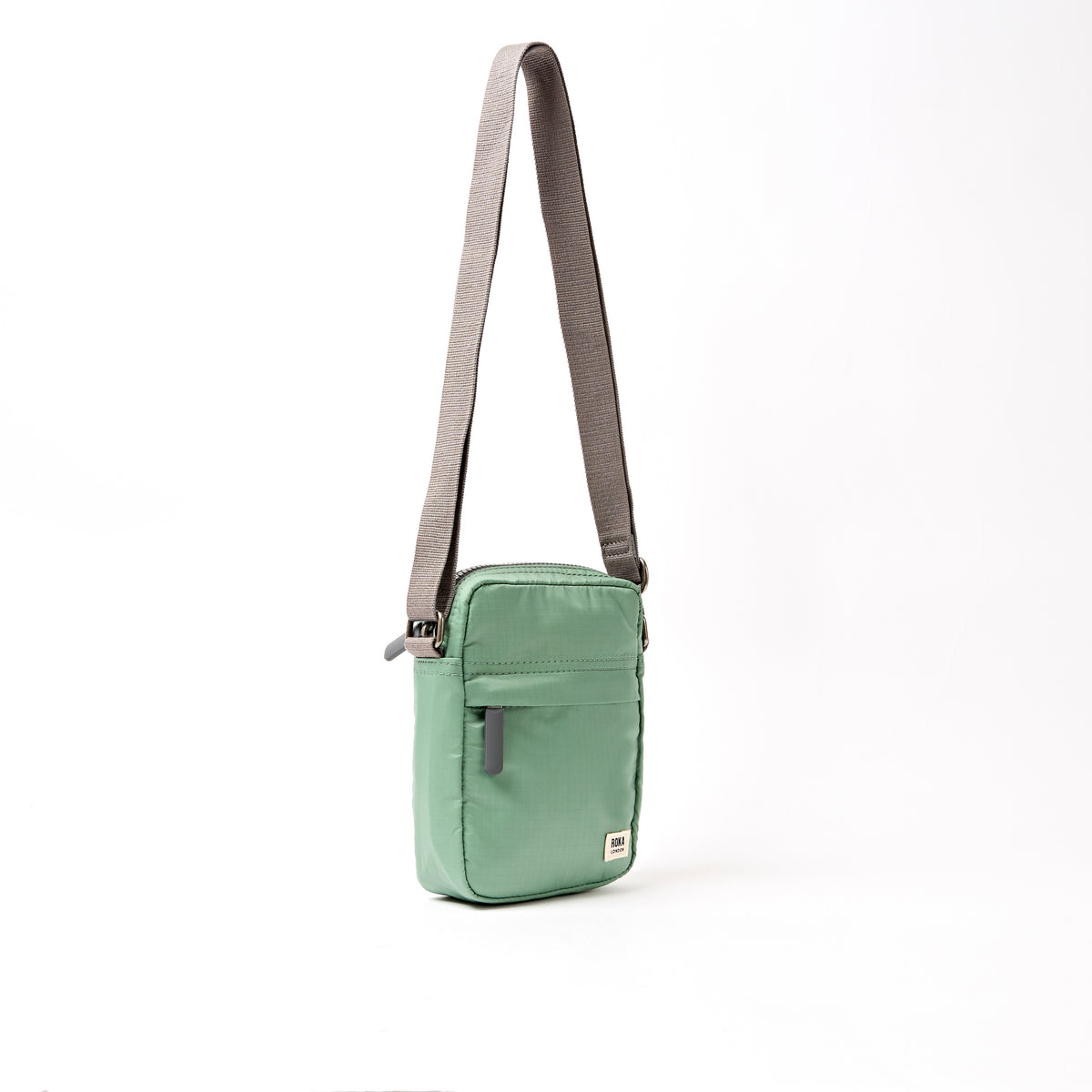 Bond Pocket Crossbody Bag in Frost Recycled Nylon Ripstop