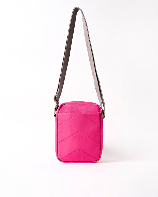 Bond Pocket Crossbody Bag in Granita Red