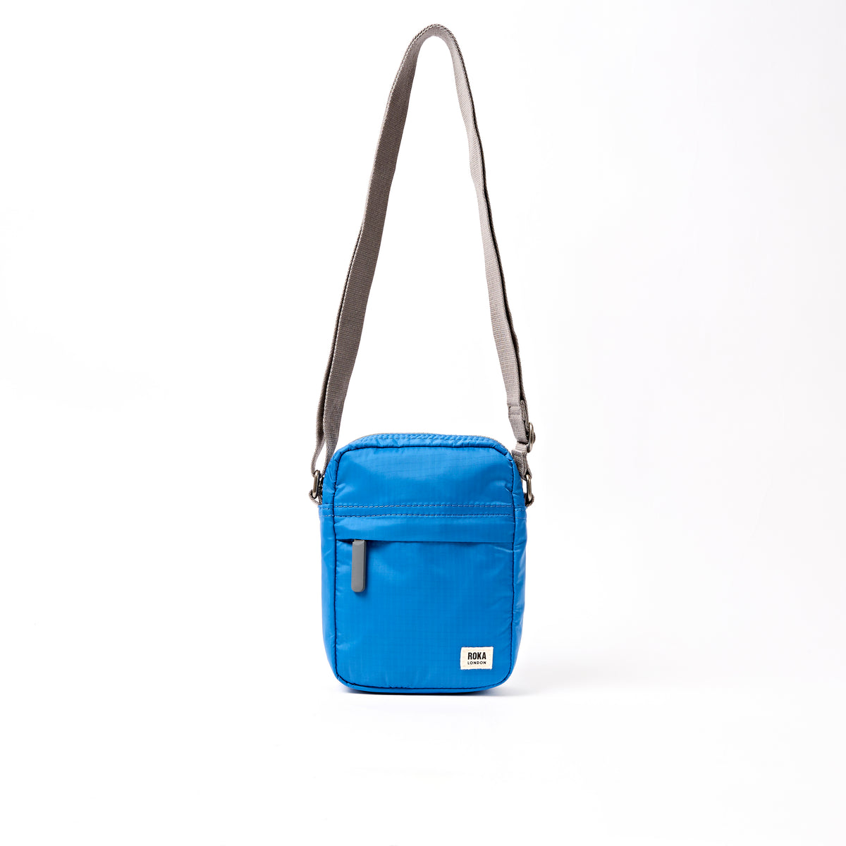 Bond Pocket Crossbody Bag in Malibu Blue Recycled Nylon Ripstop