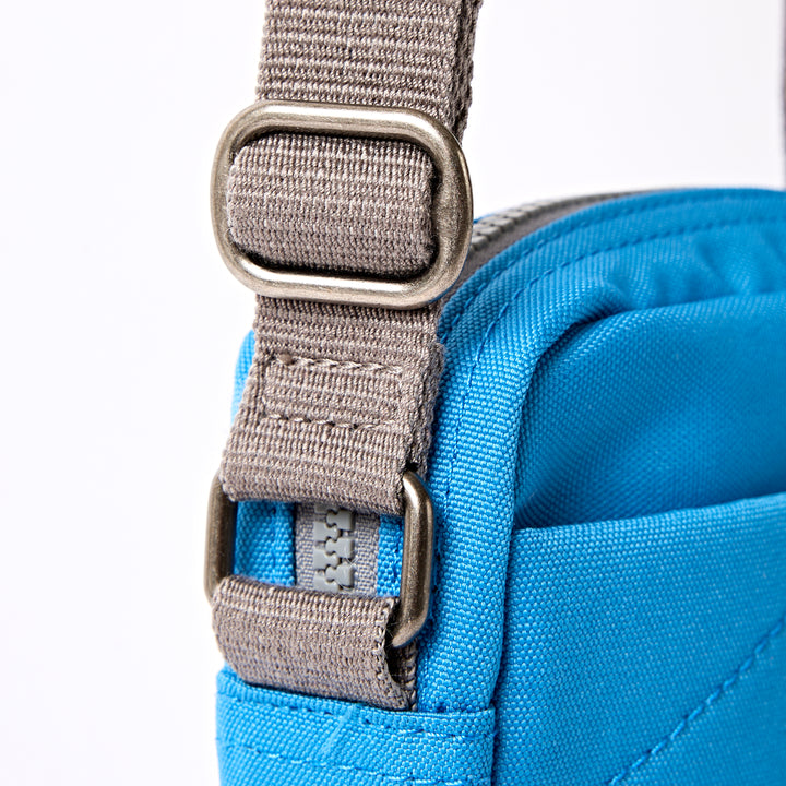 Bond Pocket Crossbody Bag in Malibu Blue Recycled Canvas
