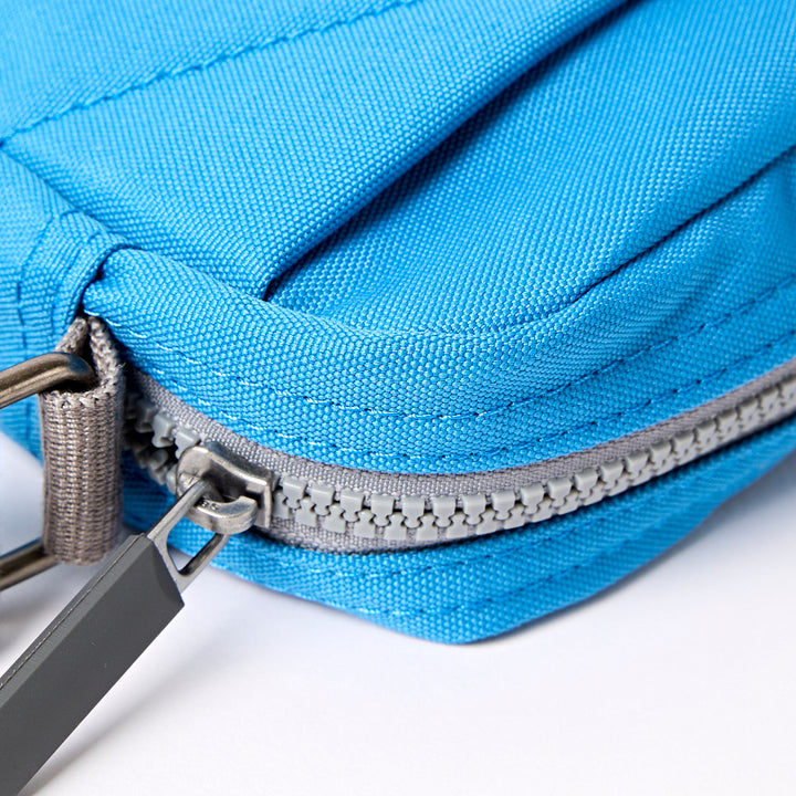 Bond Pocket Crossbody Bag in Malibu Blue Recycled Canvas