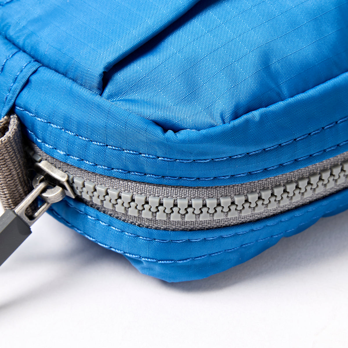 Bond Pocket Crossbody Bag in Malibu Blue Recycled Nylon Ripstop