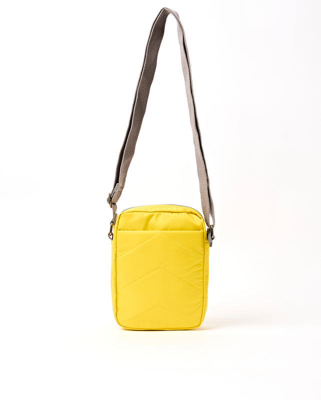 Bond Pocket Crossbody Bag in Passion Fruit Recycled Nylon Ripstop