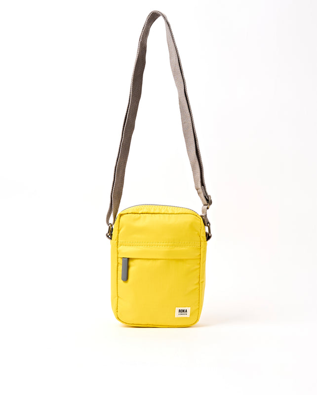 Bond Pocket Crossbody Bag in Passion Fruit Recycled Nylon Ripstop