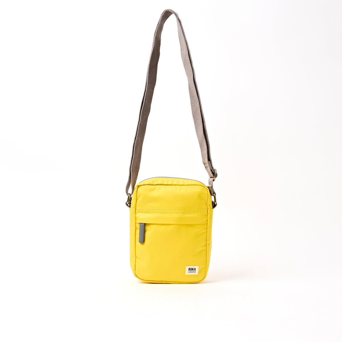 Bond Pocket Crossbody Bag in Passion Fruit Recycled Nylon Ripstop