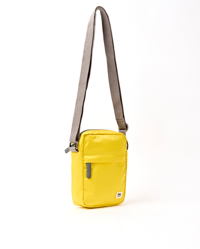Bond Pocket Crossbody Bag in Passion Fruit Recycled Nylon Ripstop