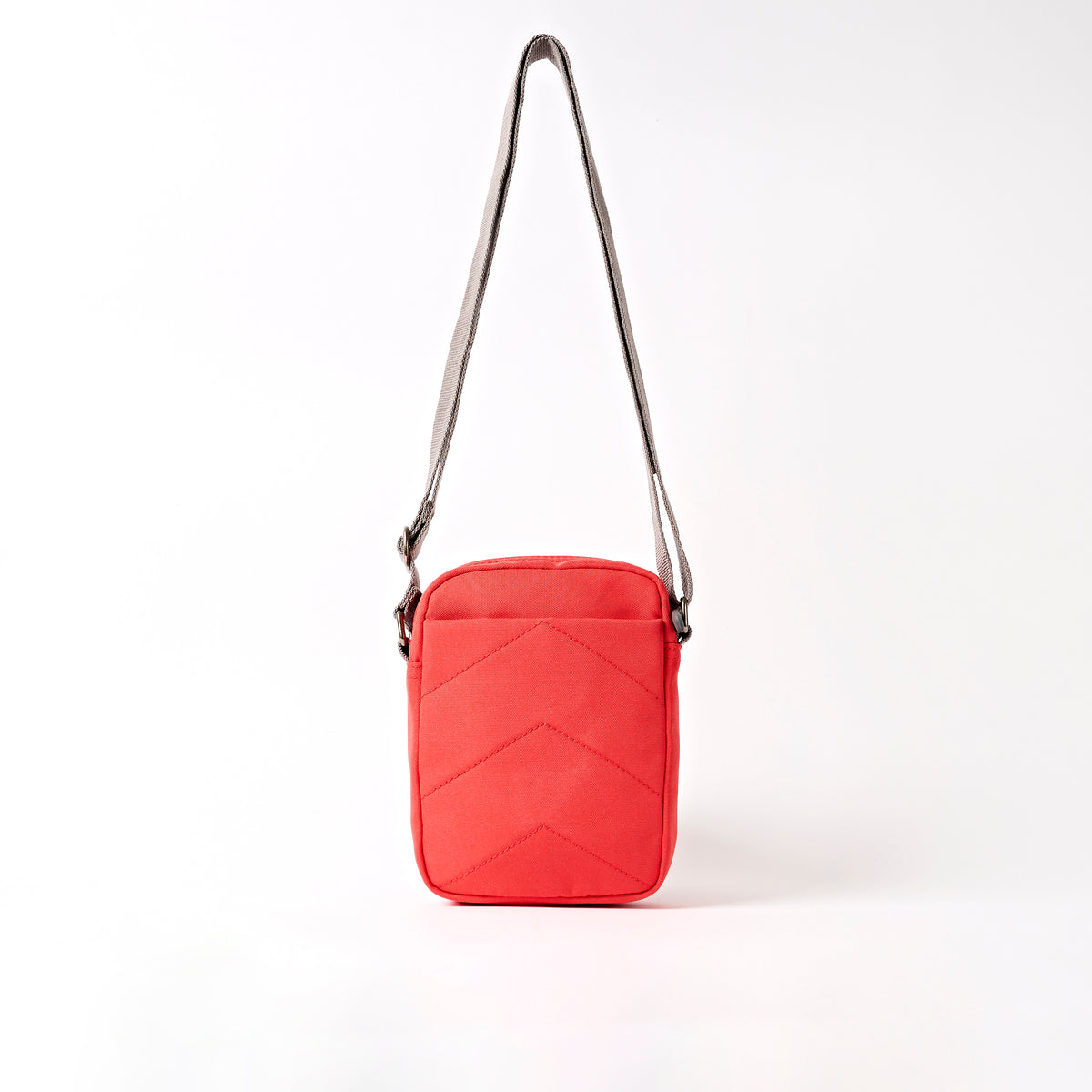 Bond Pocket Crossbody Bag in Scarlet Recycled Canvas