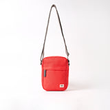 Bond Pocket Crossbody Bag in Scarlet Recycled Canvas