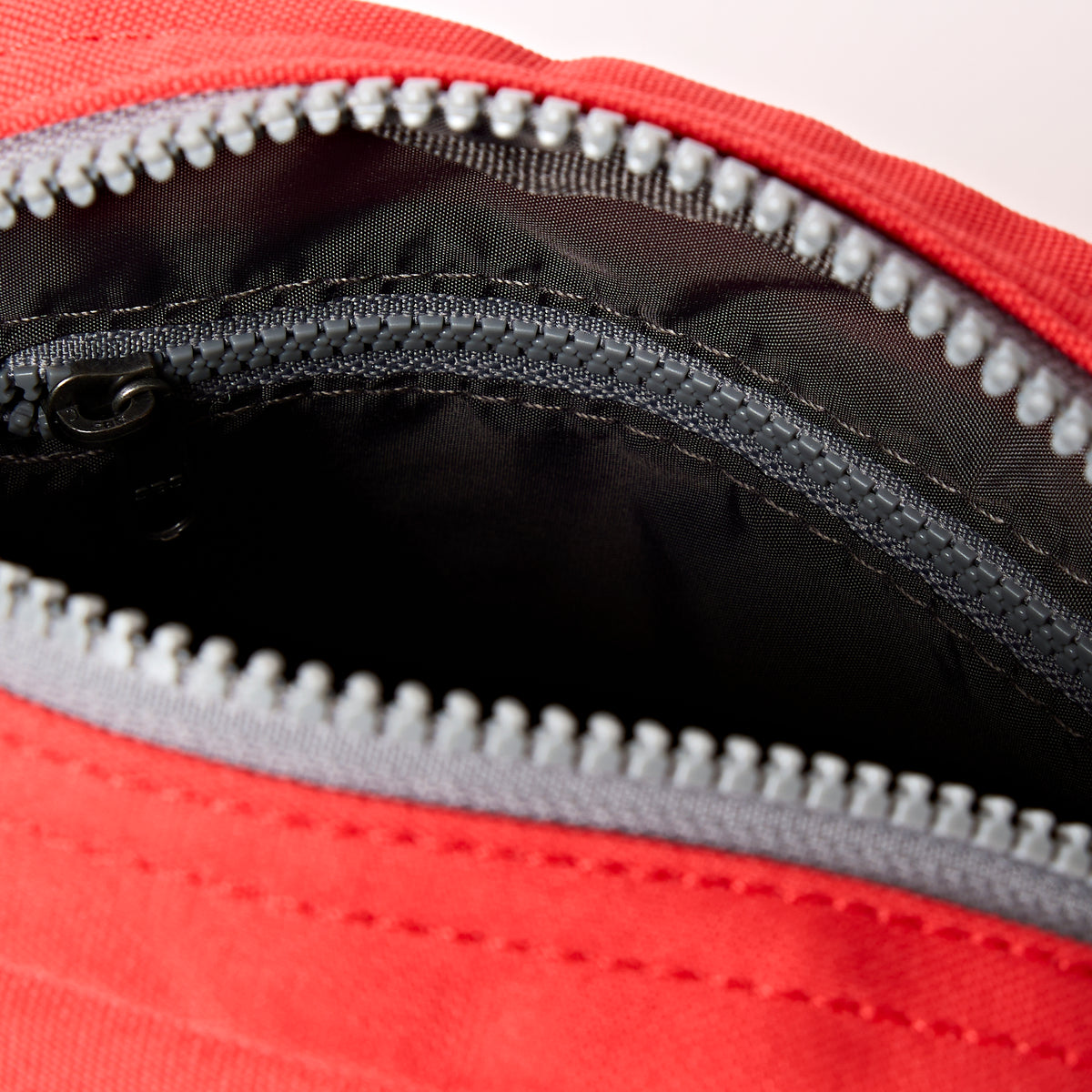 Bond Pocket Crossbody Bag in Scarlet Recycled Canvas