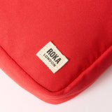 Bond Pocket Crossbody Bag in Scarlet Recycled Canvas