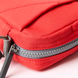 Bond Pocket Crossbody Bag in Scarlet Recycled Canvas