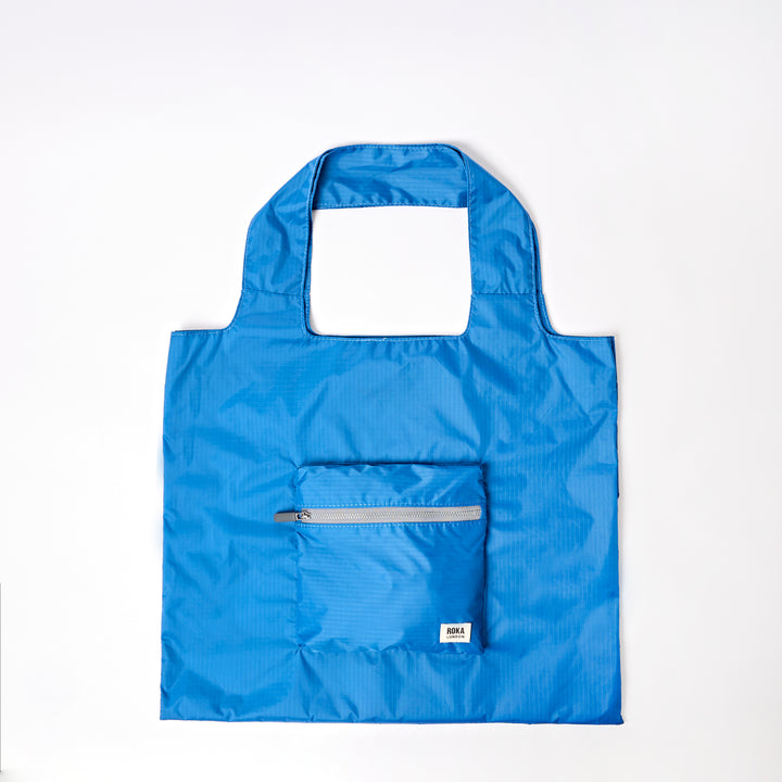 Borough Shopper Tote Bag in Malibu Blue