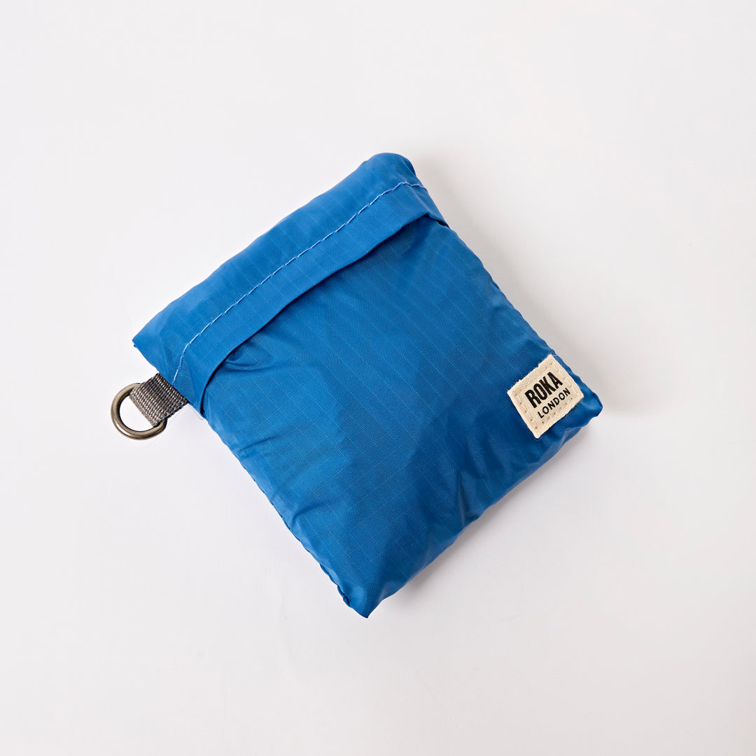 Borough Shopper Tote Bag in Malibu Blue