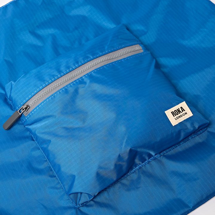 Borough Shopper Tote Bag in Malibu Blue