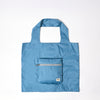 Borough Shopper Tote Bag in Retro Blue