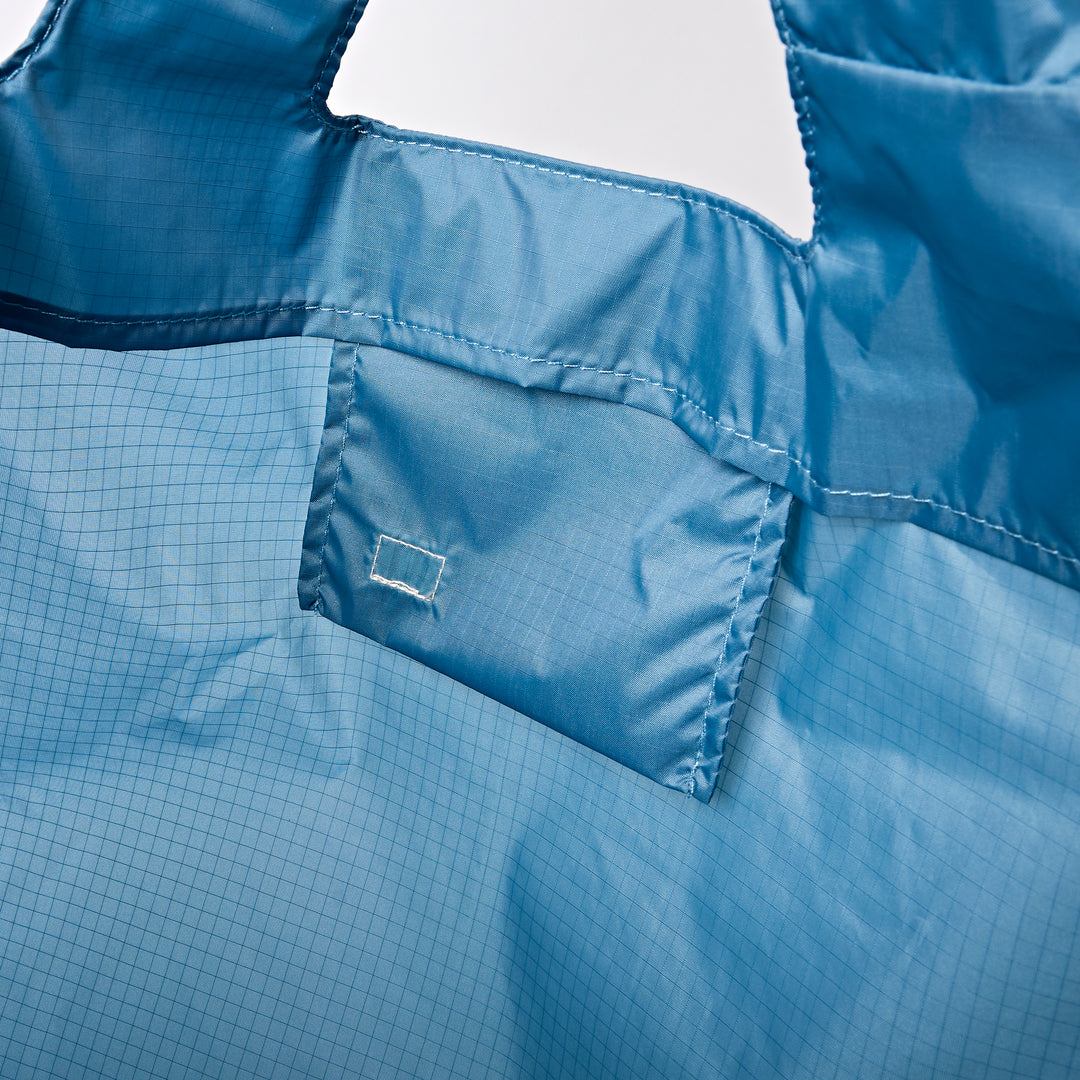 Borough Shopper Tote Bag in Retro Blue