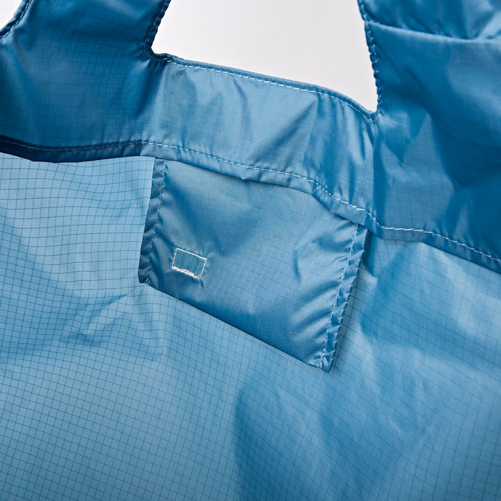 Borough Shopper Tote Bag in Retro Blue