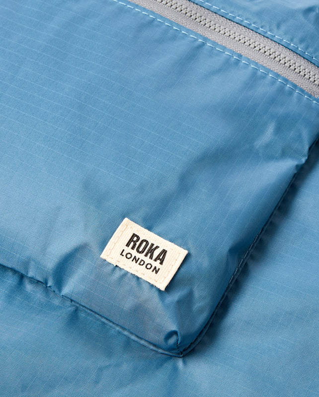 Borough Shopper Tote Bag in Retro Blue