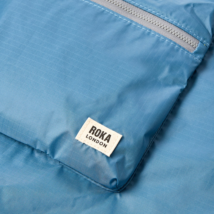 Borough Shopper Tote Bag in Retro Blue