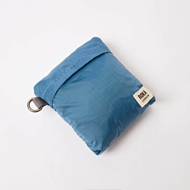 Borough Shopper Tote Bag in Retro Blue