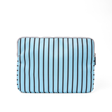 Brick Lane Laptop Sleeve in Blue Stripe