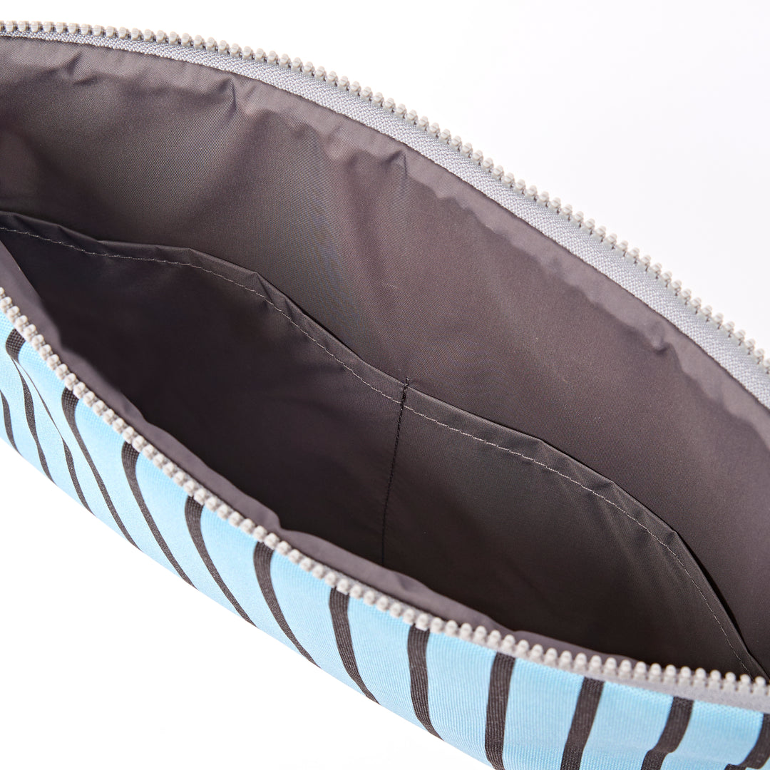Brick Lane Laptop Sleeve in Blue Stripe