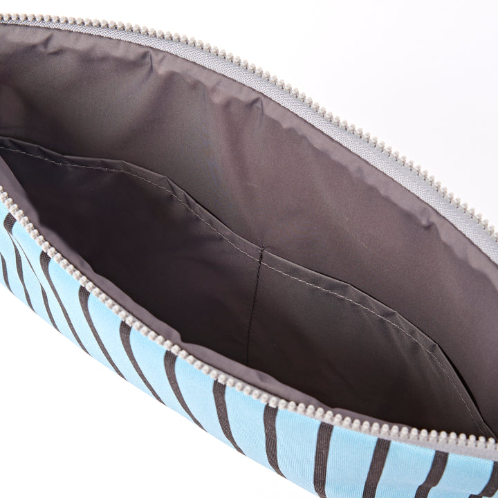 Brick Lane Laptop Sleeve in Blue Stripe
