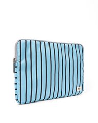 Brick Lane Laptop Sleeve in Blue Stripe
