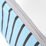 Brick Lane Laptop Sleeve in Blue Stripe