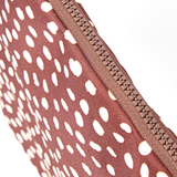 Brick Lane Laptop Sleeve in Brown Dot