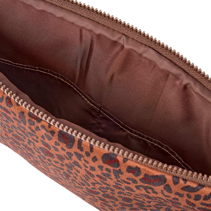 Brick Lane Laptop Sleeve in Mini Leopard